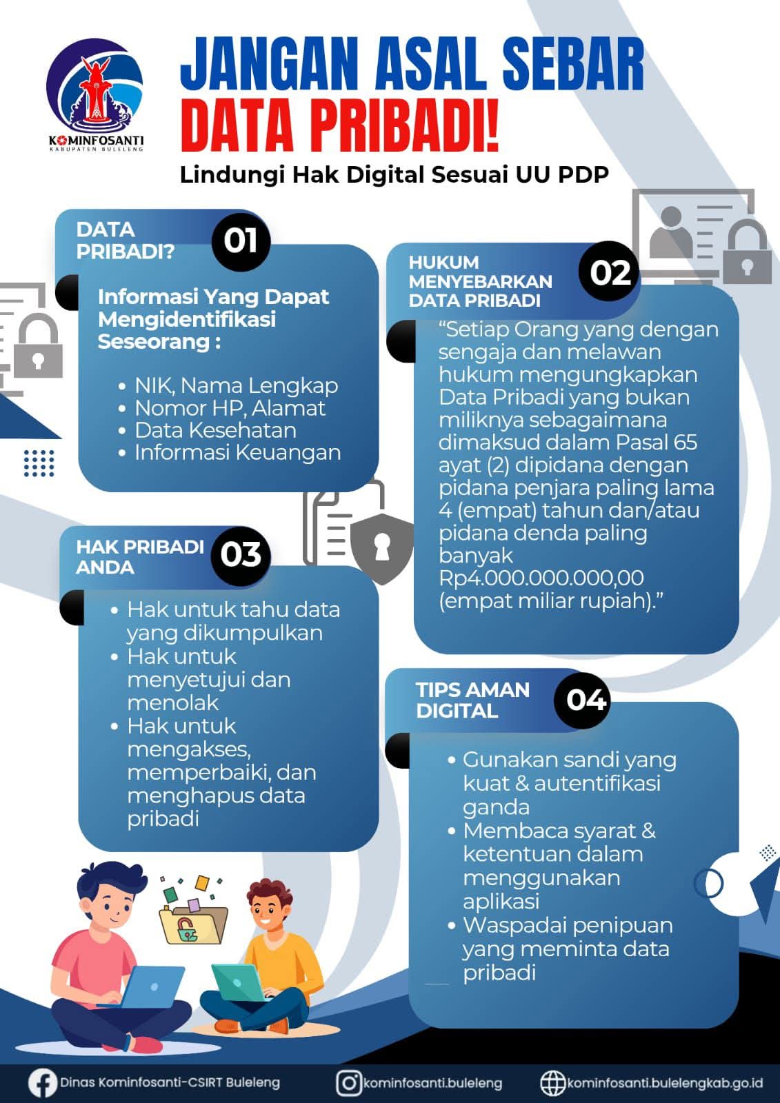 Jangan Asal Sebar Data Pribadi 