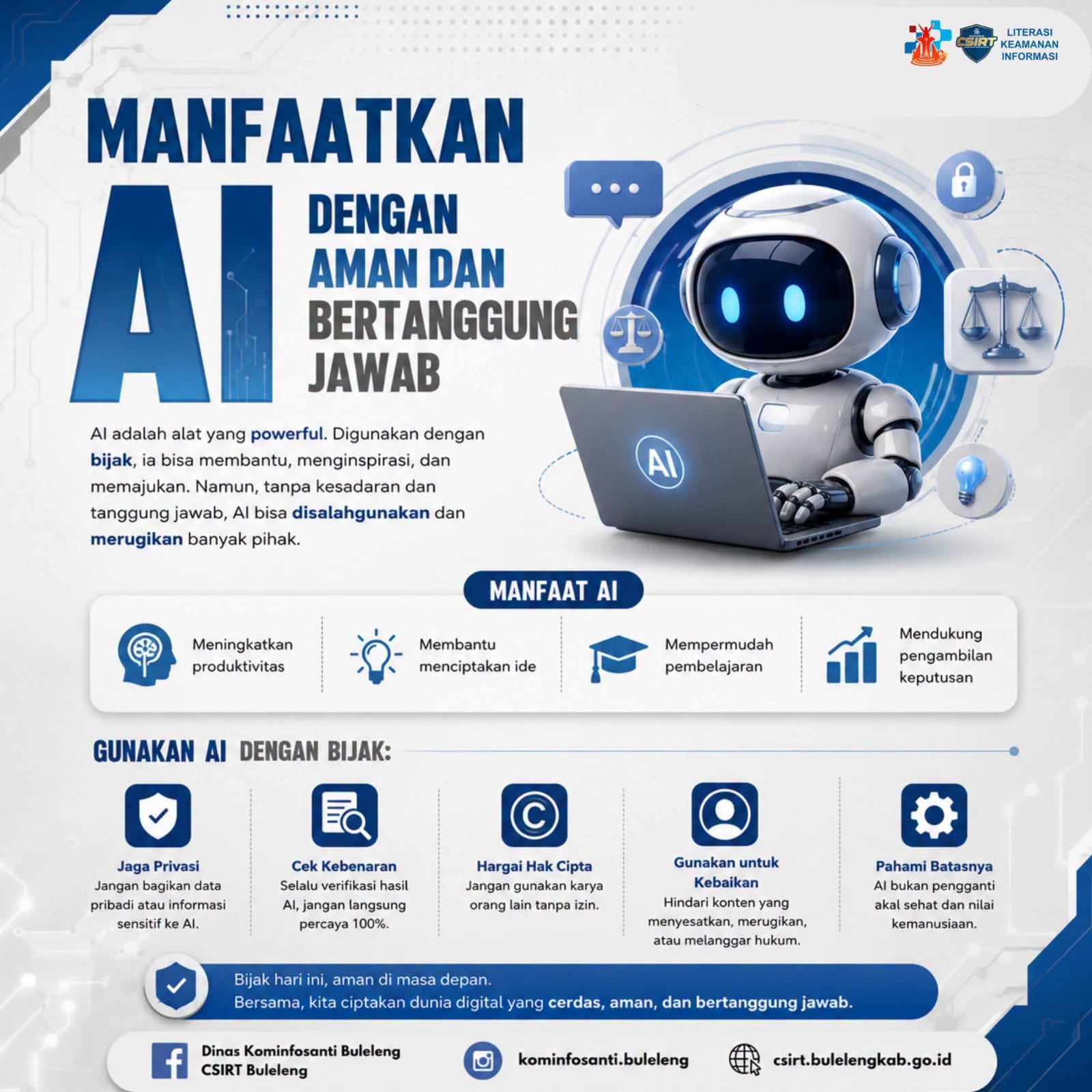Manfaatkan AI Dengan Aman dan Bertanggung Jawab