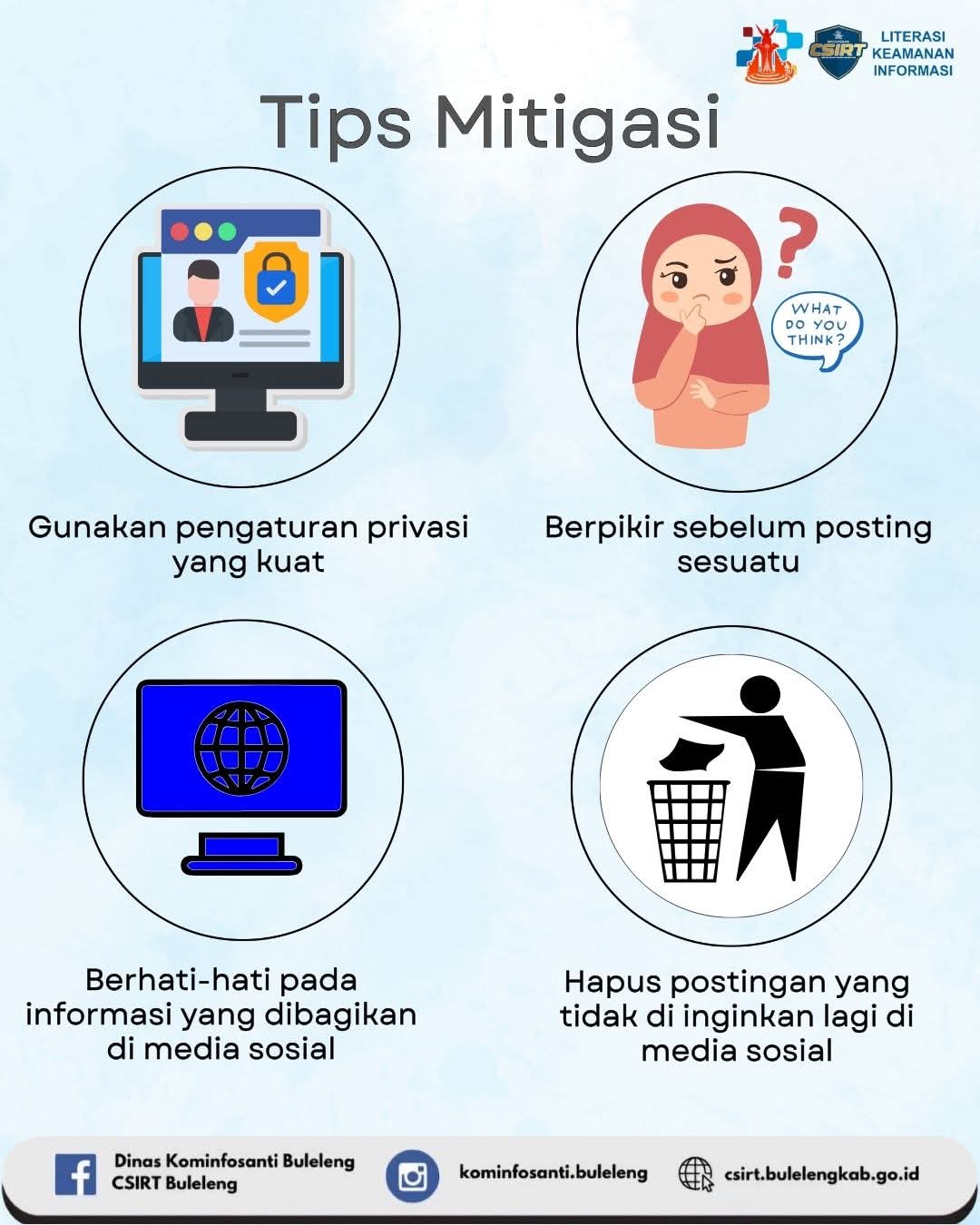 Tips Mitigasi Jejak Digital di Media Sosial