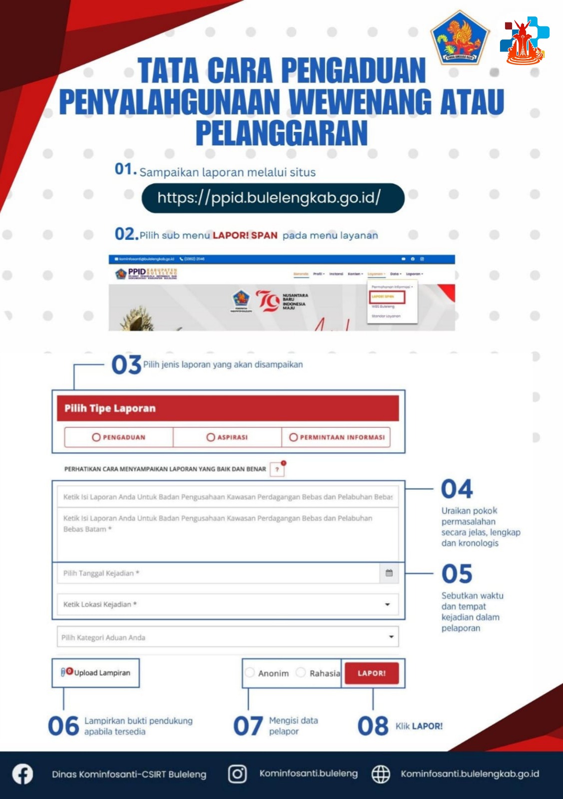Tata Cara Pengaduan Penyalahgunaan Wewenang atau Pelanggaran
