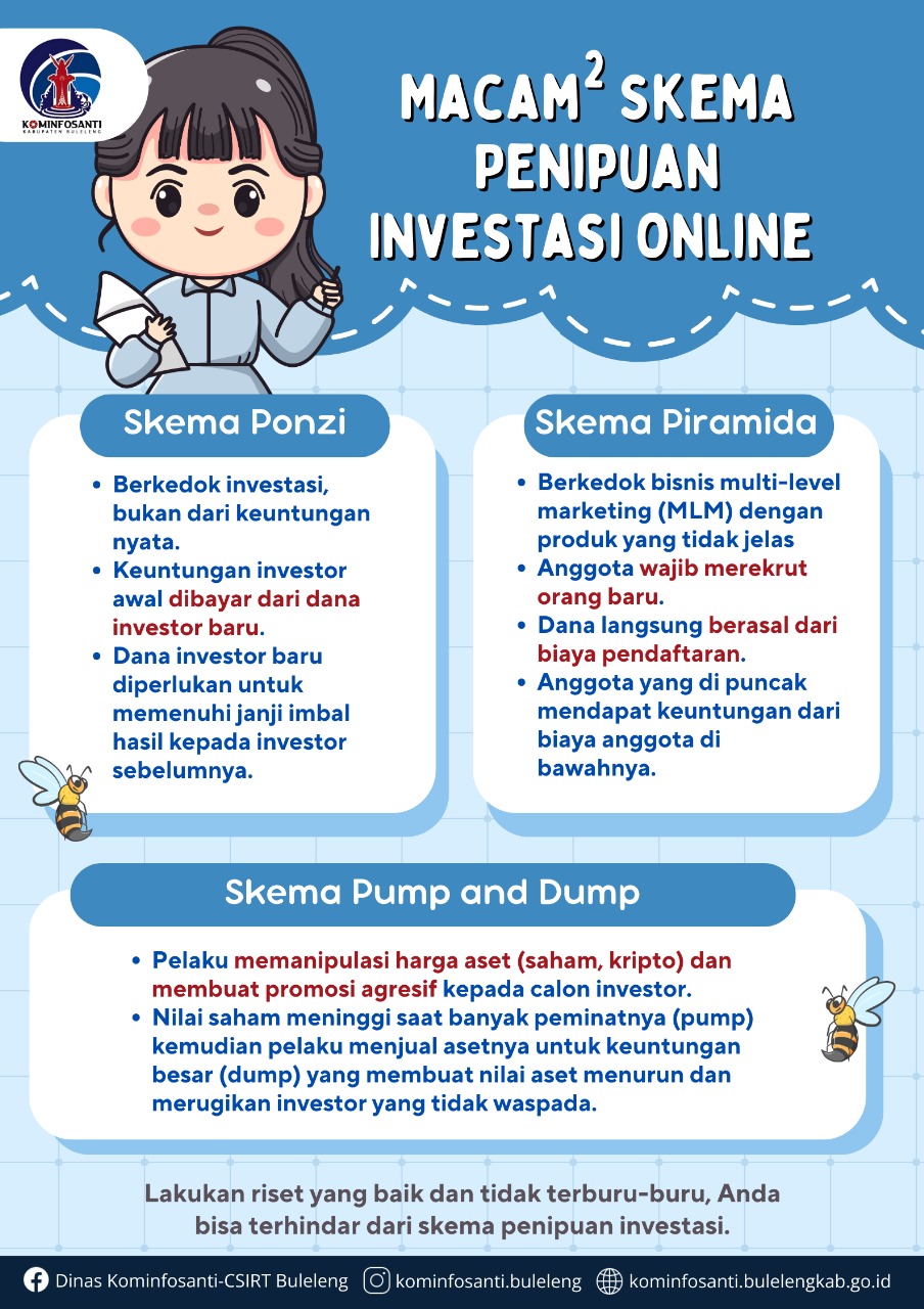 Macam - Macam Skema Penipuan Investasi Online